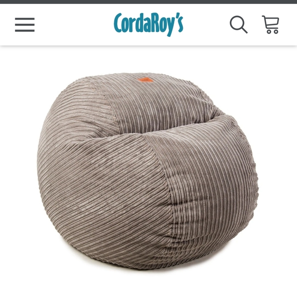 CorduRoy Full Cover Terry Corduroy-Grey